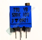 13 Pcs. Vishay T93yb504kt20 Trimmer 500k Ohm 0.5w Pc Pin Top. Fixed Price $21.99.