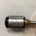 5k Amphenol Precision 3% 1o Turn Potentiometer. Fixed Price $16.85.
