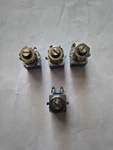 Lot/4 Bourns 82b1kb20a20 100k Linear Taper Potentiometers, 3/100k & 1/ 250k Used. Fixed Price $14.95.