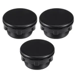 Uxcell 3 Pcs 30mm Black Plastic Push Button Switch Hole Panel Plug. Fixed Price $11.51.