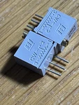 A Lot Of Ten (10) Bourns 3299w-1 Or Bi 68w Murata; 25 Turns Top Adj Trimpot. Fixed Price $14.95.