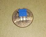 New Bourns Rj26fx104 100k 1/4w Milspec Cermet Trimmer Potentiometers (trimpot). Fixed Price $3.00.