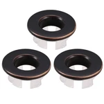 Uxcell Sink Basin Trim Overflow Cover Copper Insert In Hole Round Caps,bronze Bl. Fixed Price $21.90.