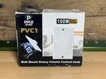 Pyle Home Pvc1 Wall-mount 100w Rotary Volume Control Decora In-wall Audio Knob. Fixed Price $19.87.