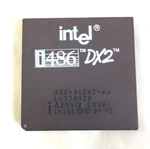 Intel 486 Dx2 66 Mhz A80486dx2 Sx911 I486 Cpu Processor Gold Vintage Sx955 Sx807. Fixed Price $24.95.