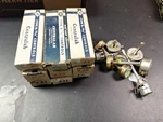 Large Potentiometer Lot Audio Amplifier Ham Repair Radio Parts Nos Centralab. Fixed Price $25.00.