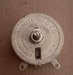 Ohmite Model G 150 Ohm Rheostat Rgs150 75 Watt 0.71 Amps. Fixed Price $29.00.