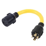 Onetak Nema L14-30p To L6-30r Etl Listed 240v 30 Amp Twist Lock 4 Prong Male Plu. Fixed Price $42.22.