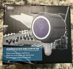 Microphone Isolation Shield Pop Filter Wind Acoustic Sponge Sound Absorbing. Fixed Price $19.99.