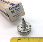 1 Nos/nib Centralab Pa-2003 2 Pol, 6 Pos Steatite Switch. Fixed Price $19.99.