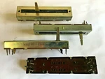 4 Pcs Noble 50k X2 Slider Pot Hifi Amp Ohm Potentiometer Nos. Fixed Price $14.88.