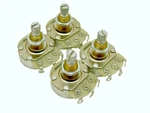Alpha A500k 18mm Audio Split Shaft Taper Potentiometers Pots. Fixed Price $9.10.