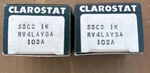 Lot Of 2 Clarostat Rv4laysa102a Potentiometer New In Box. Fixed Price $19.99.