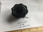Chicago Daka-ware 2-3/8" Fluted Radio Dial Knob With Pointer. Fixed Price $10.99.