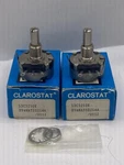 Lot Of 2 Honeywell Clarostat 53c3250k Potentiometer 250kohm 10% 2w Nib. Fixed Price $30.00.