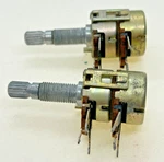 2 Pcs - Vintage Alps Japan Dual 100k Ohm A2k2 C82-040-a Pulls Stereo Receiver. Fixed Price $12.00.