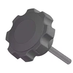 Innovative Components Fluted Knob With Screw, 3/8-16 Thread Size, 2.25"l, Steel. Fixed Price $11.46.
