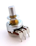 V16l6/tob5k Noble Linear Taper Pot 31-detent V16 D-shaft, Nut Included (100/pk). Fixed Price $150.00.