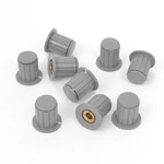 9pack 4mm Dia Shaft Hole Potentiometer Rotating Switch Knobs Gray. Fixed Price $10.38.