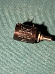 10 Turn Potentiometer, 2k Ohms, Bourns, 3/8" Bushing 1/4" Shaft, Small Profile. Fixed Price $19.00.