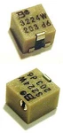 3224w-1-203e Bourns Surface Mount Trimmer Potentiometers 20k Ohm 1/2w (25/pk). Fixed Price $50.00.