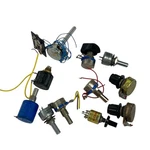 Bourns Beckman Helipot Alcoswitch Potentiometers, Rotary Switch Mixed, 11 Pcs. Fixed Price $19.96.