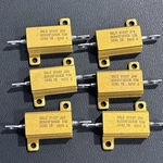 6- Dale Power Resistors, 91637, Jan, 1%, 324 Ohm, 8512a, 10 Watt. Fixed Price $55.99.