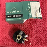 Clarostat A10-6 Ohm 4watt 205-123 Potentiometer Nos. Fixed Price $15.00.