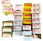 Ohmite Clarostat Wirewound Adjustable Fixed Vitreous Enamel Resistors Usa 25pc. Fixed Price $196.94.