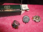 (3) Nos Clarostat A43 50k Ohm 2-4 Watt Potentiometers. Fixed Price $14.99.