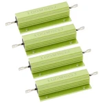 4 Pack 100w 8 Ohm Resistor Wirewound Resistors, Aluminum Case Chassis Mounted.... Fixed Price $15.18.