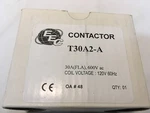 Eec T30a2-a 2p 30a 600v Definite Purpose Contactor 120v Coil. Fixed Price $36.50.