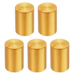 5pcs Gold Aluminum Grooved Potentiometer Knob For 6mm 10mmx15mm. Fixed Price $6.95.