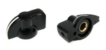 2-pack Potentiometer Knobs: Black "chickenhead" With Set Screw. Fixed Price $15.23.
