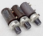 Qty 3 Helipot 7246-r1k-l.25 Potentiometer 7246r1kl25 Used. Fixed Price $49.00.