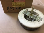 Rns10r Ohmite Model N 10 Ohms 300 Watt Rheostat 0656 Nos. Fixed Price $262.50.