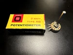 Nos Ohmite Cu-5041 Dual 500k Potentiometer 2w Vintage Audio Control Made In Usa. Fixed Price $37.50.