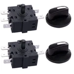 Taiss 2pcs Rotary Switch 125/250vac 16a 4 Position 3 Speed Universal Selec. Fixed Price $15.17.