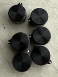 Alco Knob 6 ) Black Aluminum Anodised. Fixed Price $35.00.