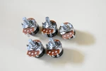 Alpha Potentiometer B1m 24mm Shaft: 6.35mm W/switch Rv24a01f-10-15r1-b1m-3 (5). Fixed Price $10.00.
