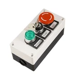 Uxcell Green Light Mushroom Self Lock Push Button Key Switch Station. Fixed Price $25.20.