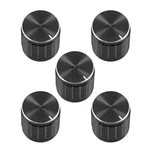5pcs. 6mm Shaft Insert 15.8x16.8mm Aluminum Alloy Potentiometer Rotary Knob. Fixed Price $8.00.