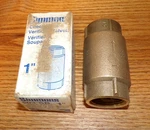 Simmons 1" Check Valve, 503-sb. Fixed Price $17.60.