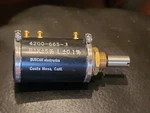 Bei Duncan 4200-665-1 1k 5% 0.1 Linearity Precision Potentiometer. Fixed Price $75.00.