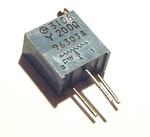 Pot3106y-1-201k Murata Top Adjust Trimmer Potentiometer. Fixed Price $35.00.