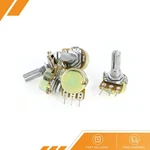 5 Pcs B50k 50k Ohm 3pin Terminals Single Linear Rotary Taper Potentiometers. Fixed Price $12.64.