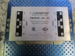 Schaffner Power Line Filter 3x520/300vac / 50/60hz 25a Fn351h-25-33. Fixed Price $24.99.