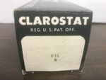 Clarostat Cil-8 Cil8 Potentiometer Audiolevel Control 8 Ohm - New Nos. Fixed Price $138.25.