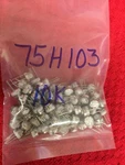 75h103 10k Spectrol 1-4" Round Cermet Potentiometer Single Turn 20 Pcs. Fixed Price $7.50.