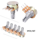 Terminal Linear Taper Rotary Audio B Type Potentiometer 5pcs 100k Ohm 3. Fixed Price $8.35.